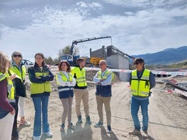 Las obras de emergencia de la carretera A-334 en Serón ya están casi al 60%