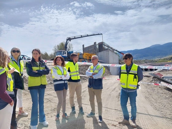 Las obras de emergencia de la carretera A-334 en Serón ya están casi al 60%