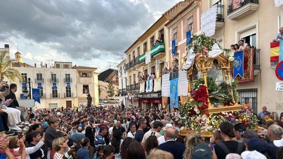 La Virgen del Saliente regresa a Albox después de una década sin visitar su pueblo