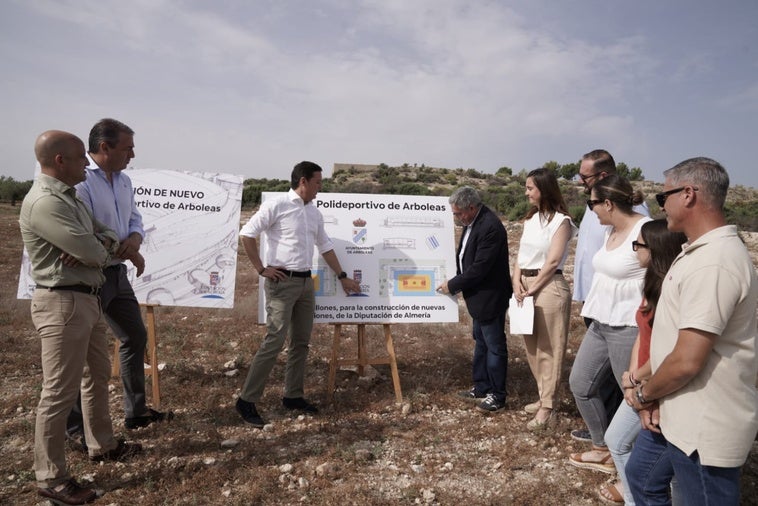 Diputación construirá el primer pabellón de la historia de Arboleas