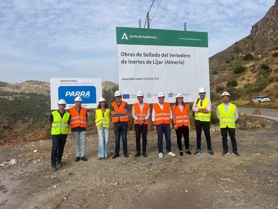 La Junta culminará a principios de 2026 el sellado del vertedero de Líjar, que costará 688.000 euros