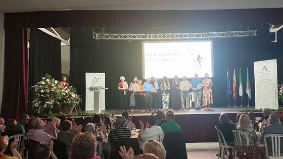 Casi una veintena de centros de participación activa celebran en Albox el día de los mayores