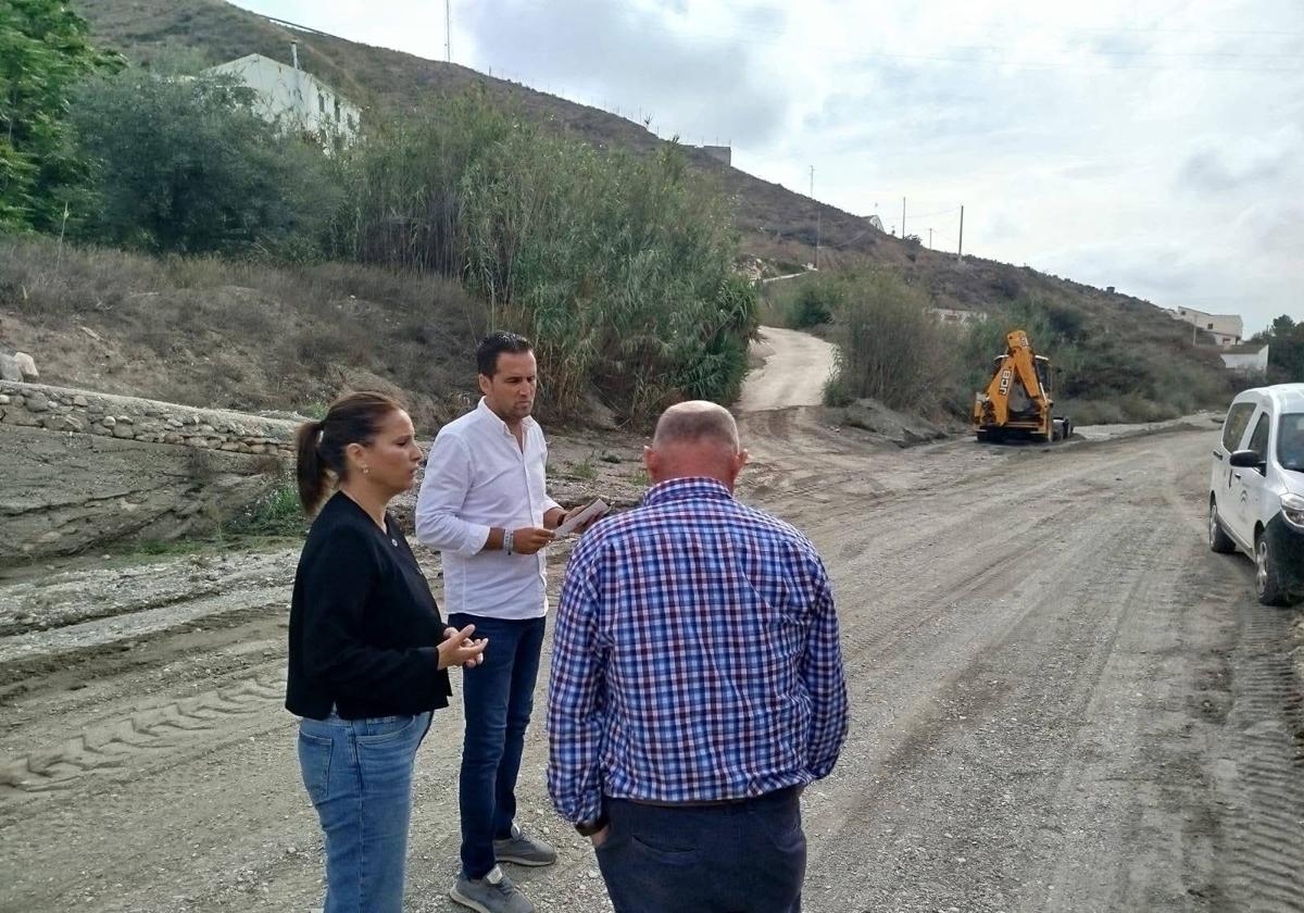 El Ayuntamiento de Albox acomete obras para reparar anegaciones y daños por lluvias