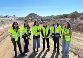 La Junta prevé finalizar en abril el acceso directo del polígono Terdiguera de Albox a la Autovía del Almanzora