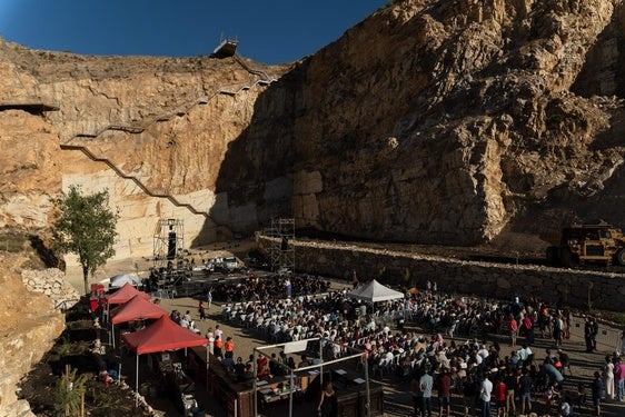 Macael hace historia con la inauguración de su espectacular 'Parque Minero' para liderar el turismo industrial andaluz