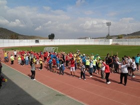 Casi 250 atletas participan en la Jornada de Atletismo del Programa de Deporte Adaptado en Macael
