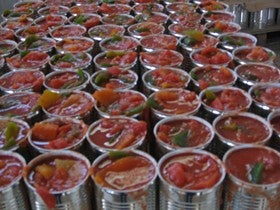Las empresas almerienses incrementan un 30% las exportaciones de conservas de frutas entre enero y agosto