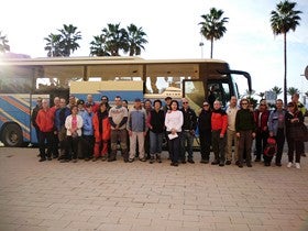 La ruta Bacares-Sierro cerró ayer con éxito el senderismo del programa Actividades en la Naturaleza en 2011