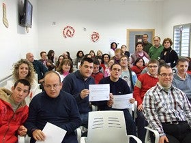Finaliza el Taller de Musicoterapia organizado por la Fundación Almeriense de Personas con una actuación musical