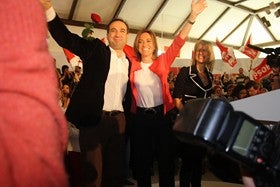 Lucas (PSOE) espera que Andalucía "se incline" por Chacón dada su "vinculación a Almería" y su "apoyo"