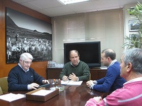 El presidente del GDR Almanzora, Luis Segura, reivindica fondos para esta comarca ante la demanda empresarial