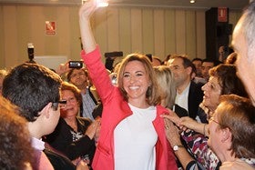 La mayoría de los 23 delegados de Almería traslada a Sánchez Teruel su apoyo a Carme Chacón