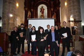 Homenajes en el XX aniversario de la Banda de Música de Purchena