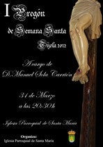 Manuel Sola Carrión, pregonero de la Semana Santa de Tíjola