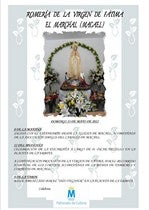 Romería virgen de Fátima hacia el Marchal de Macael
