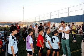 Más de 350 personas asisten a la fiesta de clausura de la Escuela Municipal de Fútbol Base de Albox