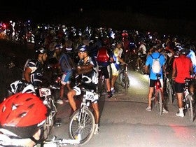 La 'Marcha Nocturna BTT Albox-El Saliente 2012' celebra su séptima edición el día 28 de julio