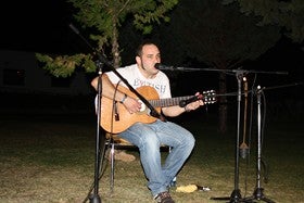 Onofre Rodríguez en una noche inolvidable en los Rincones de Música y Palabra de Oria