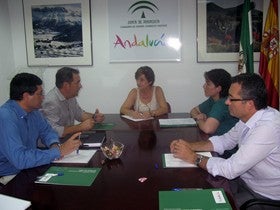 La denominación de origen de los mármoles de Macael entre los puntos de la reunión AEMA Junta de Andalucía
