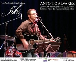 Antonio Alvarez presentará 'En movimiento', su último trabajo, en Albox