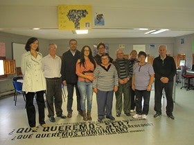 Emprendedores y empresarios de Serón muestran a la Junta sus iniciativas y proyectos