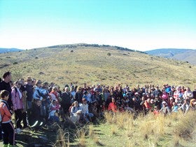 Cifra record de senderistas en la Ruta de las Encinas Milenarias de Serón