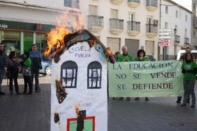 Según Marea Verde la función pública del Alto Almanzora “está que arde”