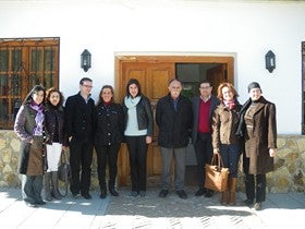 La  delegada del Gobierno visita el Centro de Protección de Menores “La Casa” de Purchena