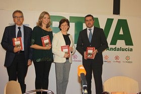 Carmen de la Rosa ha presentado en RTVA Sevilla 'El Inglés de Serón'