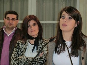 La artista albojense, Isabel Oller, inaugura la exposición ‘Surcando los Cielos’