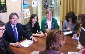 La coordinadora del IAM y el Centro Municipal de Información a la Mujer de Albox planifican actvidades conjuntas contra la desigualdad