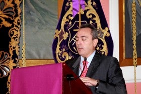 Luis Jiménez López ofreció a los ciudadanos de Albox un pregón de ‘Semana Santa 2013’