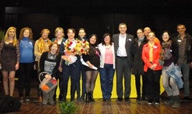 La asociación 'Ismerma' de Olula del Rio con el colectivo femenino en el Dia Internacional de la Mujer