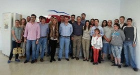 Jóvenes del PP de Fines confían en Lidia Ruz para liderar Nuevas Generaciones