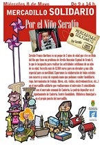 Mercadillo solidario en Cantoria a favor del ‘pequeño Serafín’
