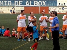 Los jóvenes alumnos de la Escuela Municipal de Fútbol de Albox despiden la temporada 2012-2013
