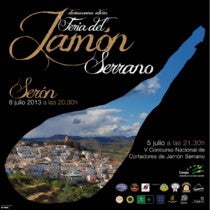 Todo listo para la decimonovena edición de la Feria del Jamón de Serón