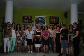 La Casa de la Juventud acoge esta semana la exposición del Taller de Pintura de Odu Carmona