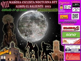 La ‘VIII Marcha Ciclista BTT Nocturna Albox-El Saliente’ se celebrará el próximo día 27 de julio