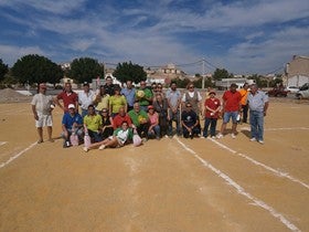 Más de 60 participantes en la etapa del Circuito Comarcal de Petanca en Zurgena