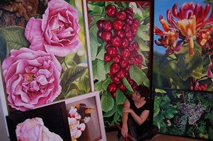 La pintora olulense Odu Carmona comparte su arte