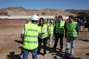 Susana Díaz anuncia el final de la autovía para marzo  de Albox