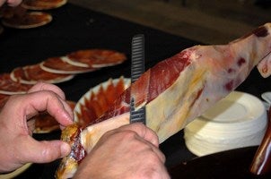 Cita hoy en Serón con los cortadores de jamón