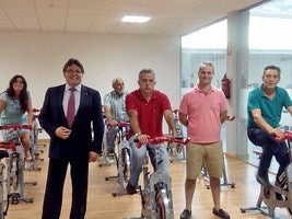 Albox inaugura un gran gimnasio junto a las dos piscinas recientemente abiertas