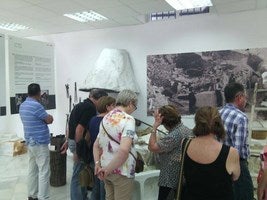 Las canteras de Macael también atraen a los turistas del Inserso