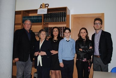 La nueva biblioteca municipal de Fines lleva el nombre de uno de sus vecinos más ilustres; Alfonso Ramos Ramos