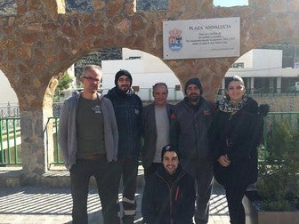 Noemí Cruz, ha visitado  programa Emple@Joven de la localidad de Sierro