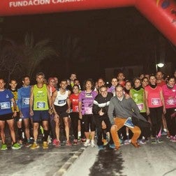 La VIII 'Carrera Nocturna' solidaria de Albox bate su récord de inscritos con casi 300 participantes .
