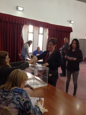 Jornada electoral tranquila en el Almanzora