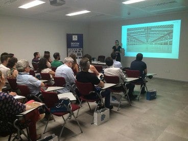 Grupo Cosentino presenta la nueva colección de colores de Dekton® en el edificio del Grupo Cajamar del PITA en Almería
